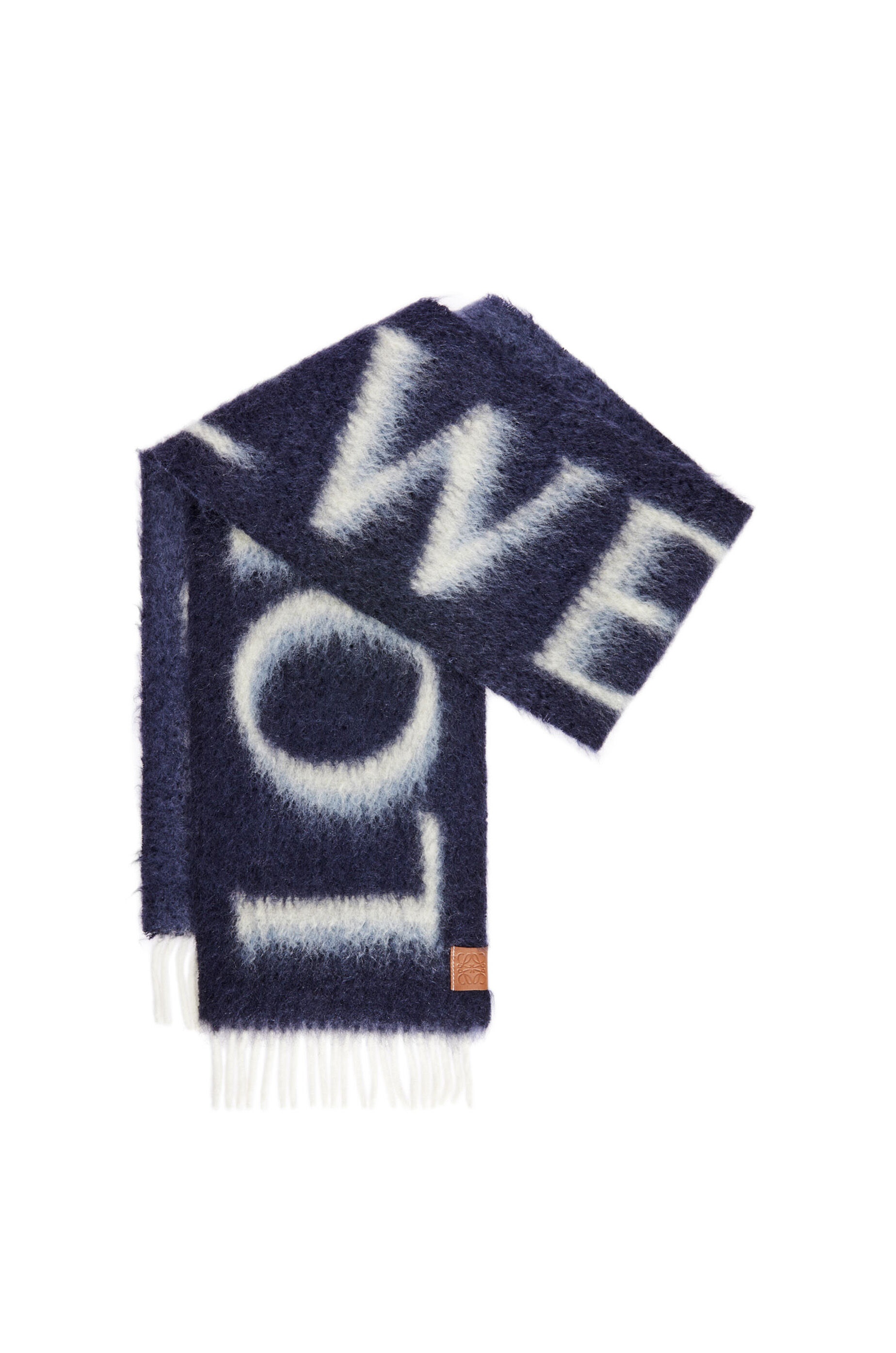 LOEWE scarf in wool and mohair - 2