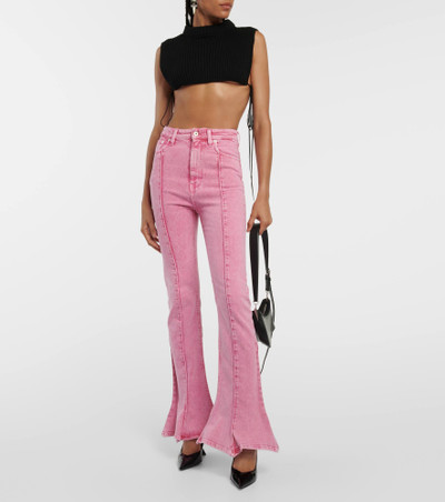 Y/Project Classic Trumpet flared jeans outlook