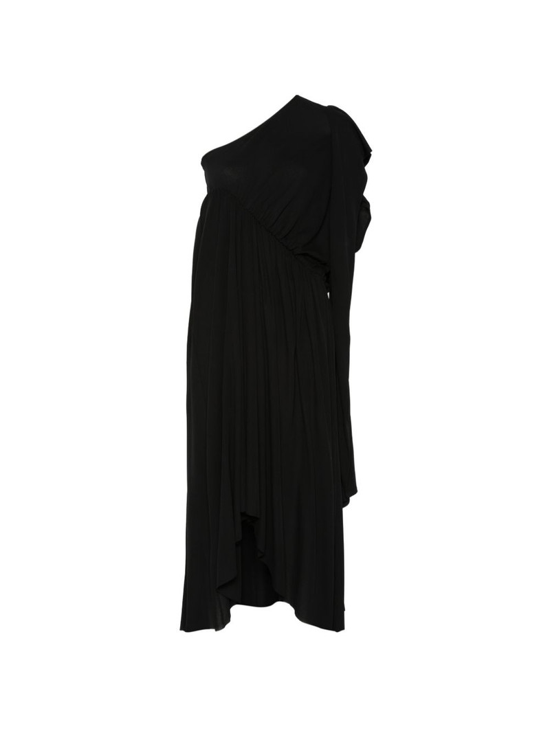 one-shoulder asymmetric dress 1