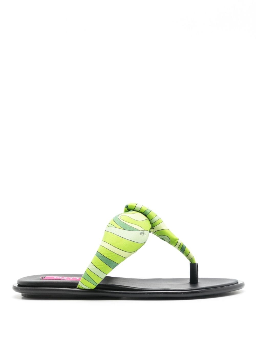 Flipucci Fiamme-print sandals - 1