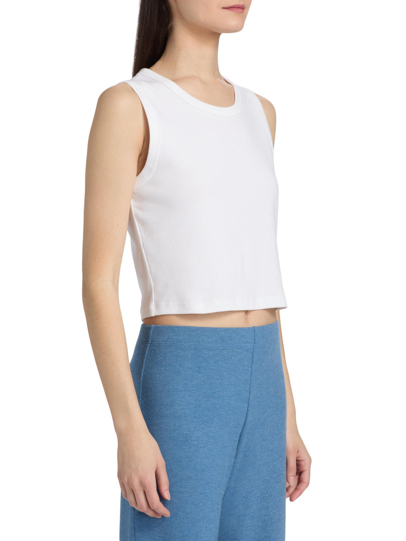 Women's Nando Sleeveless Crewneck Top - White 4