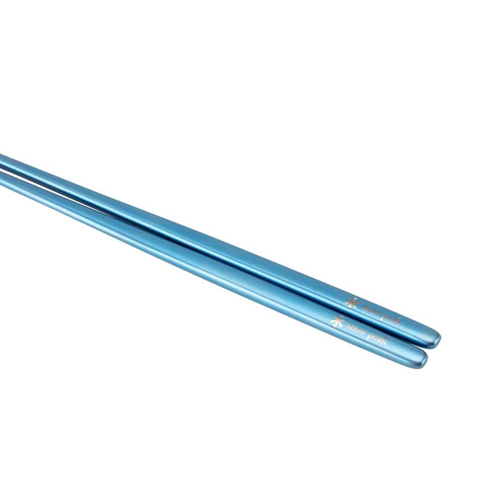 Titanium Chopsticks 'Blue' - 3