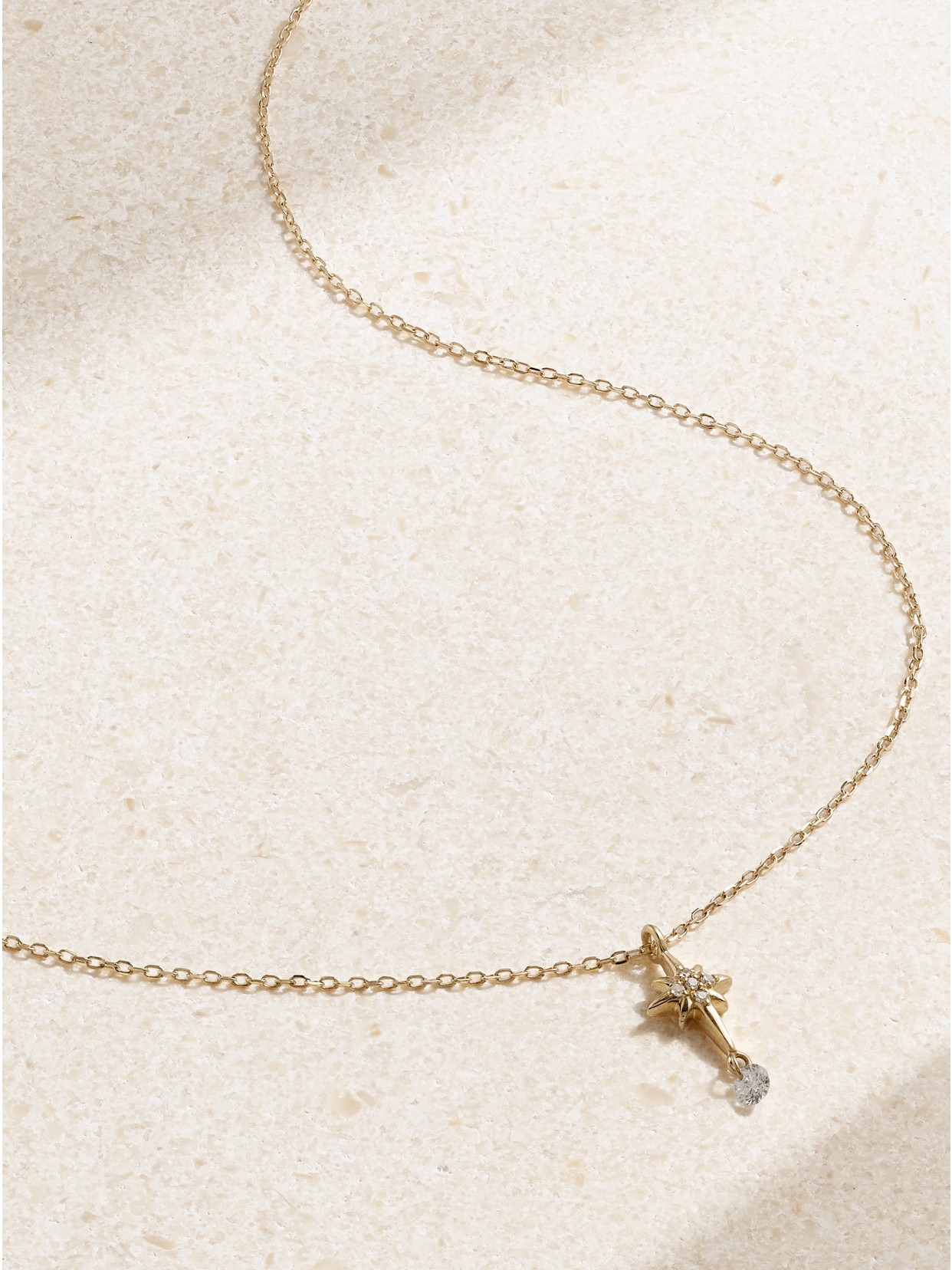 North Star 18-karat Gold Diamond Necklace - 1