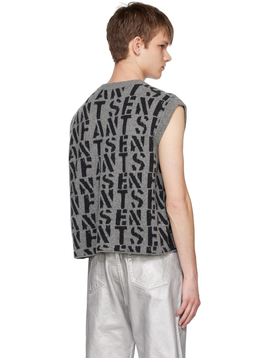 Gray Baby Germ Vest - 3