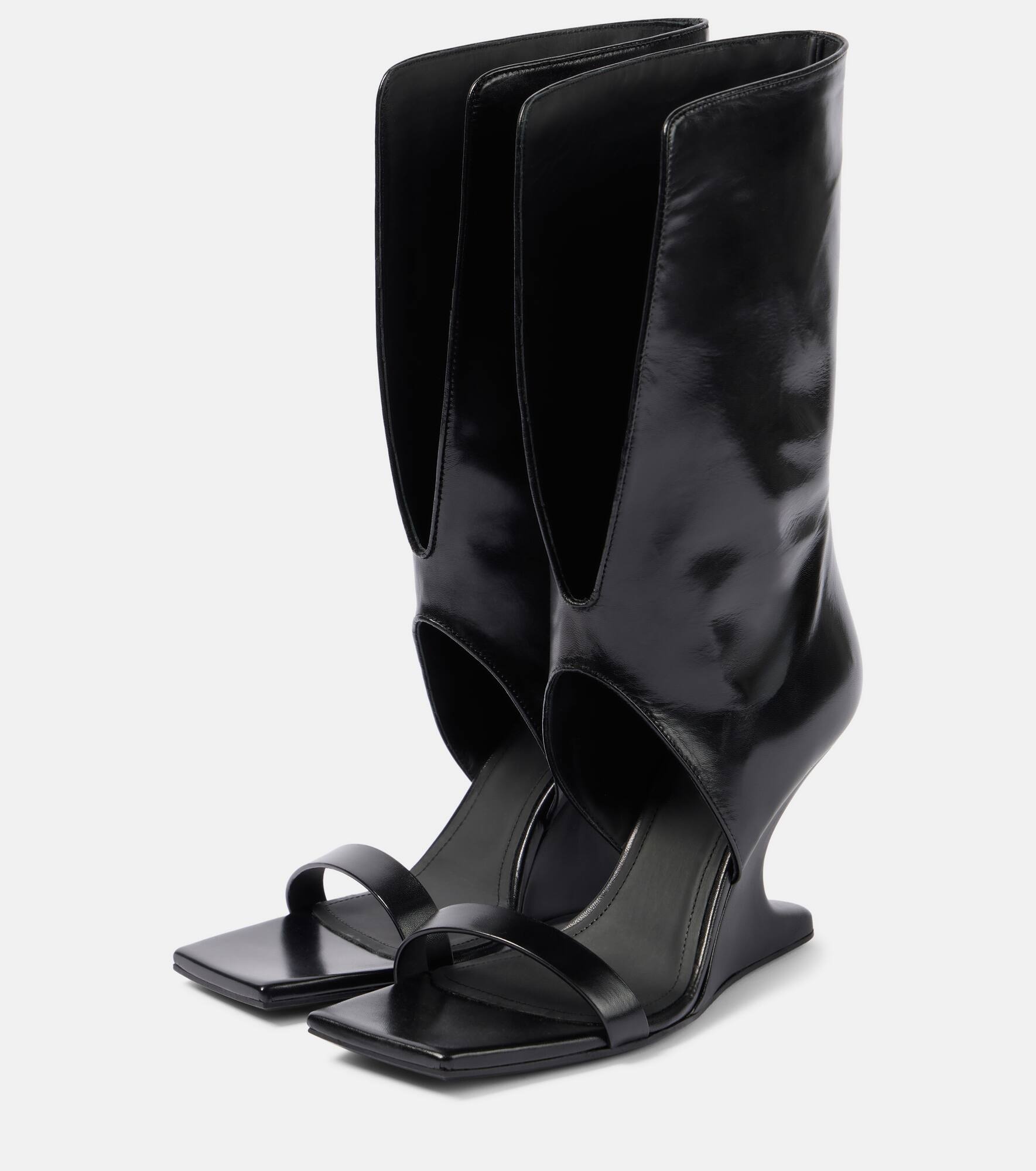 Cantilever 80 leather sandals - 4