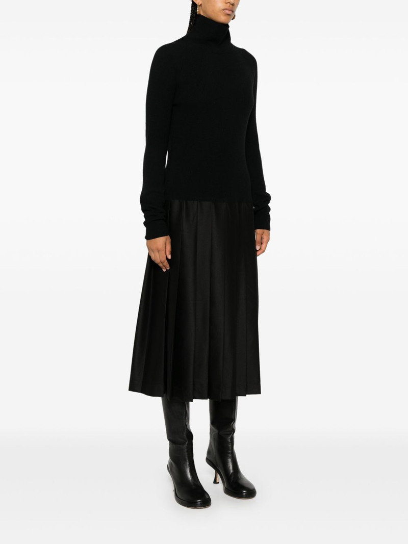 pleated maxi dress 3