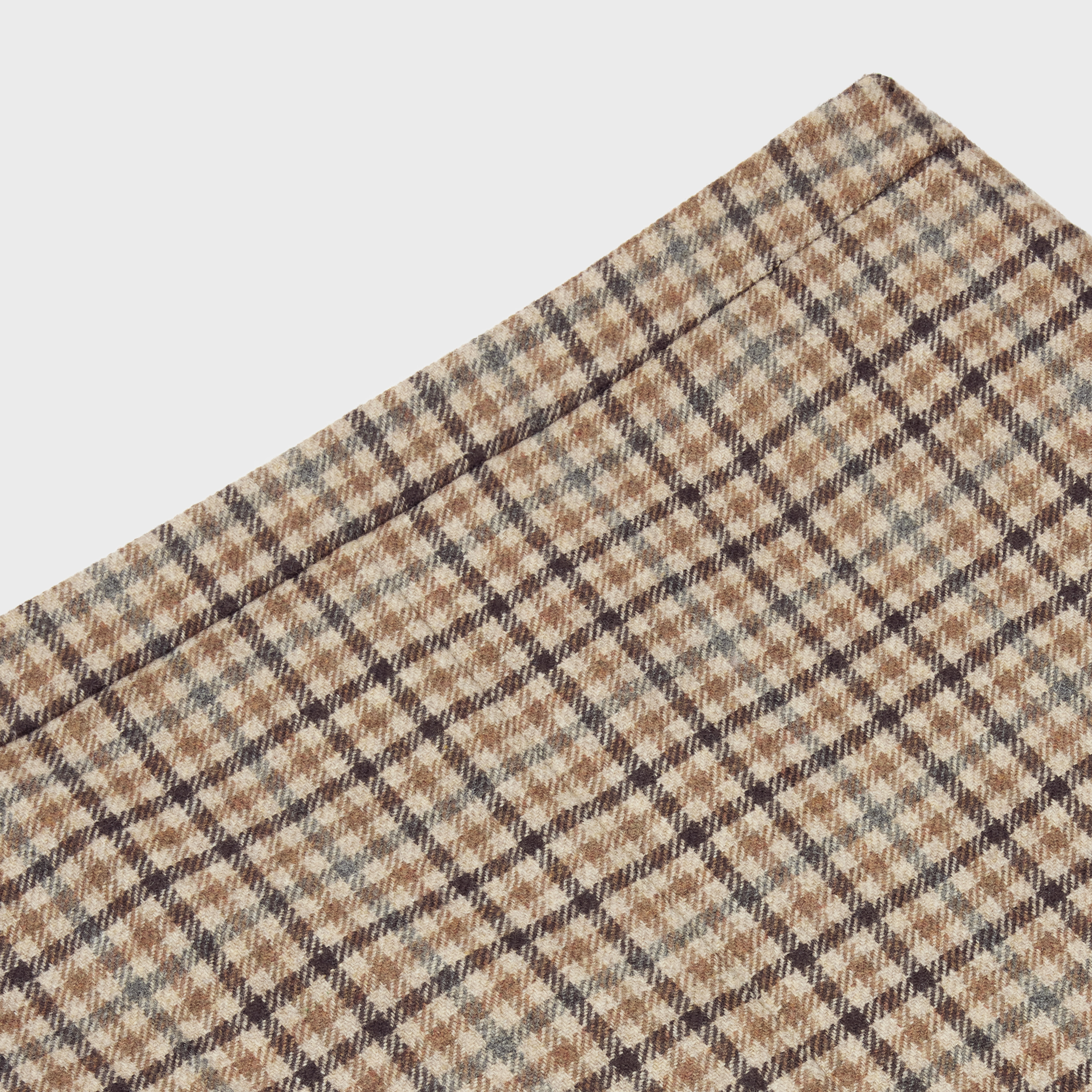 Tixie pants in checked Cashmere wool - 3