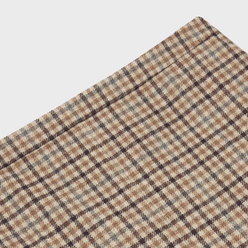 Tixie pants in checked Cashmere wool 3