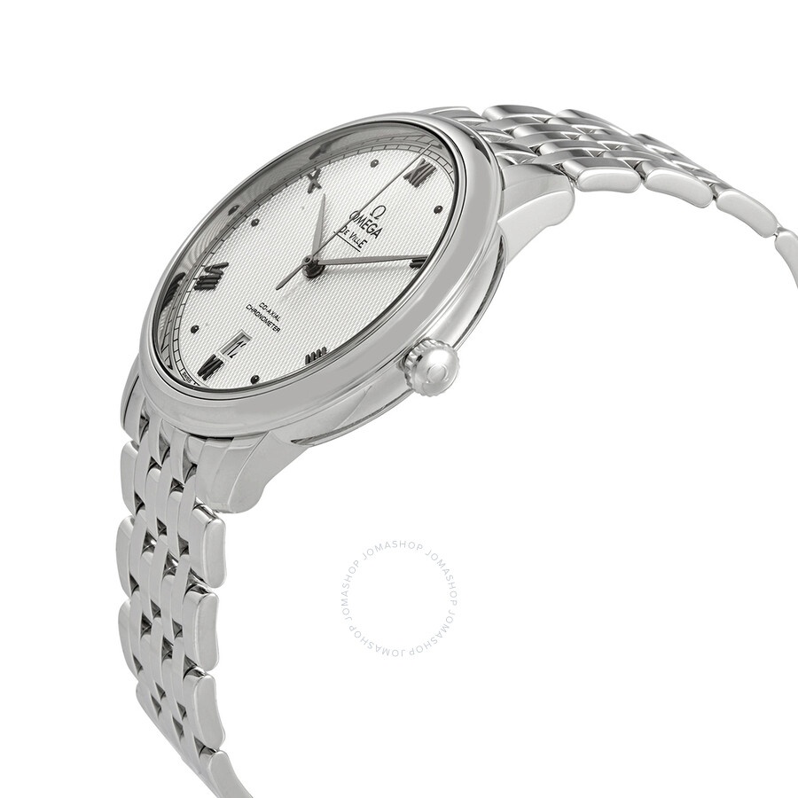 Omega De Ville 39 Automatic Chronometer Silver Dial Men's Watch 424.10.40.20.02.006 - 2