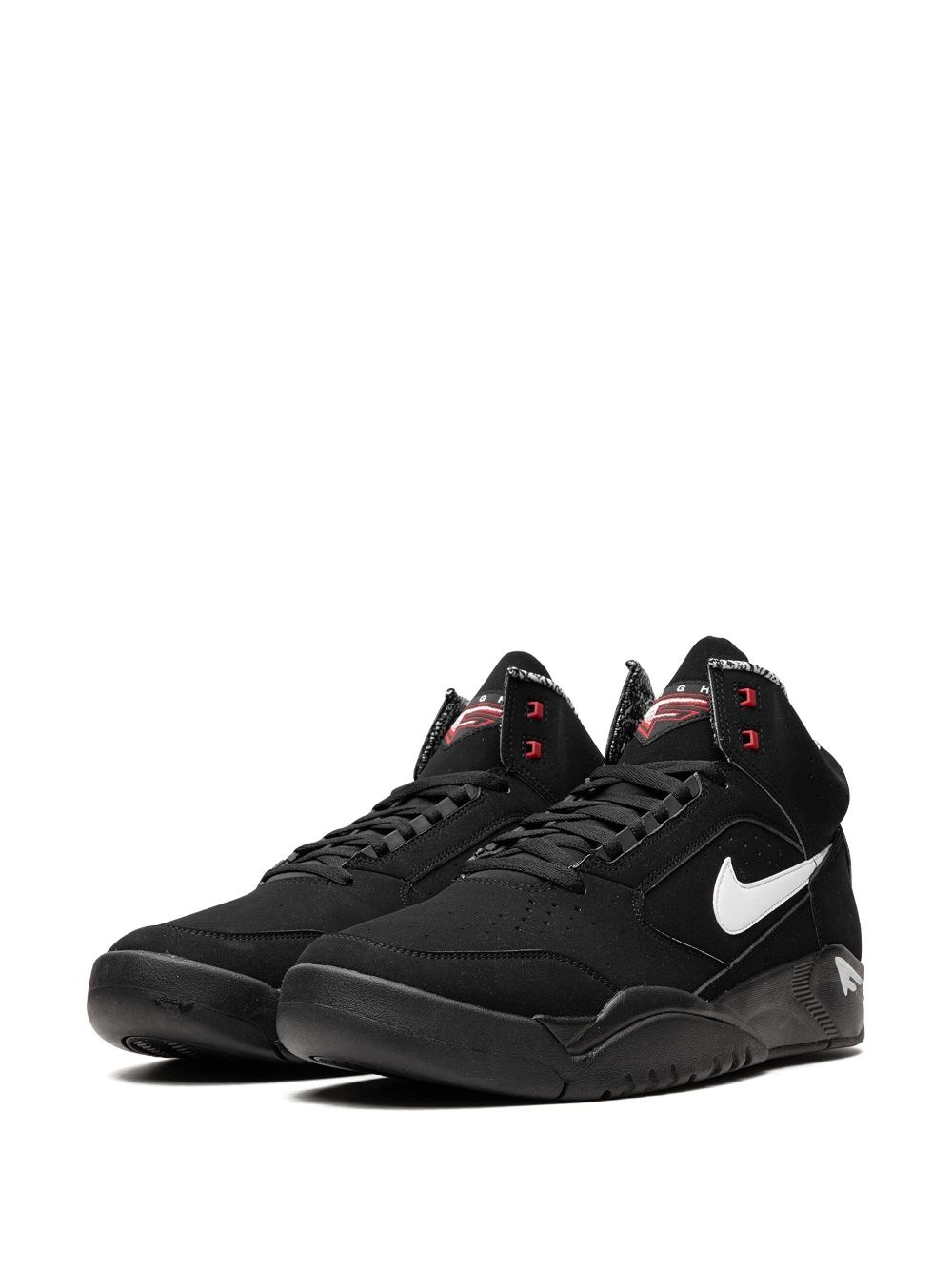 Air Flight Lite Mid "Black White Varsity Red" sneakers - 5