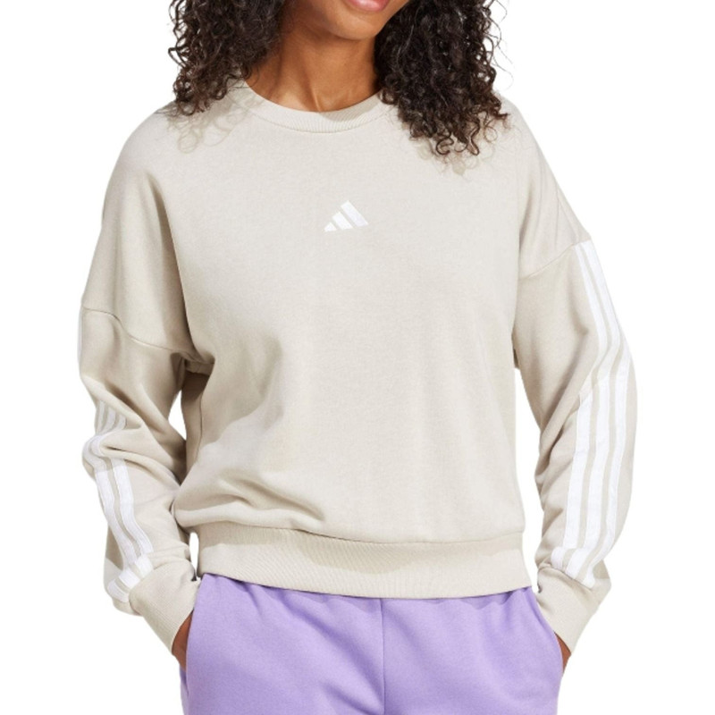 (WMNS) adidas T-Shirt Asia Sizing 'Off White' JE0014 3