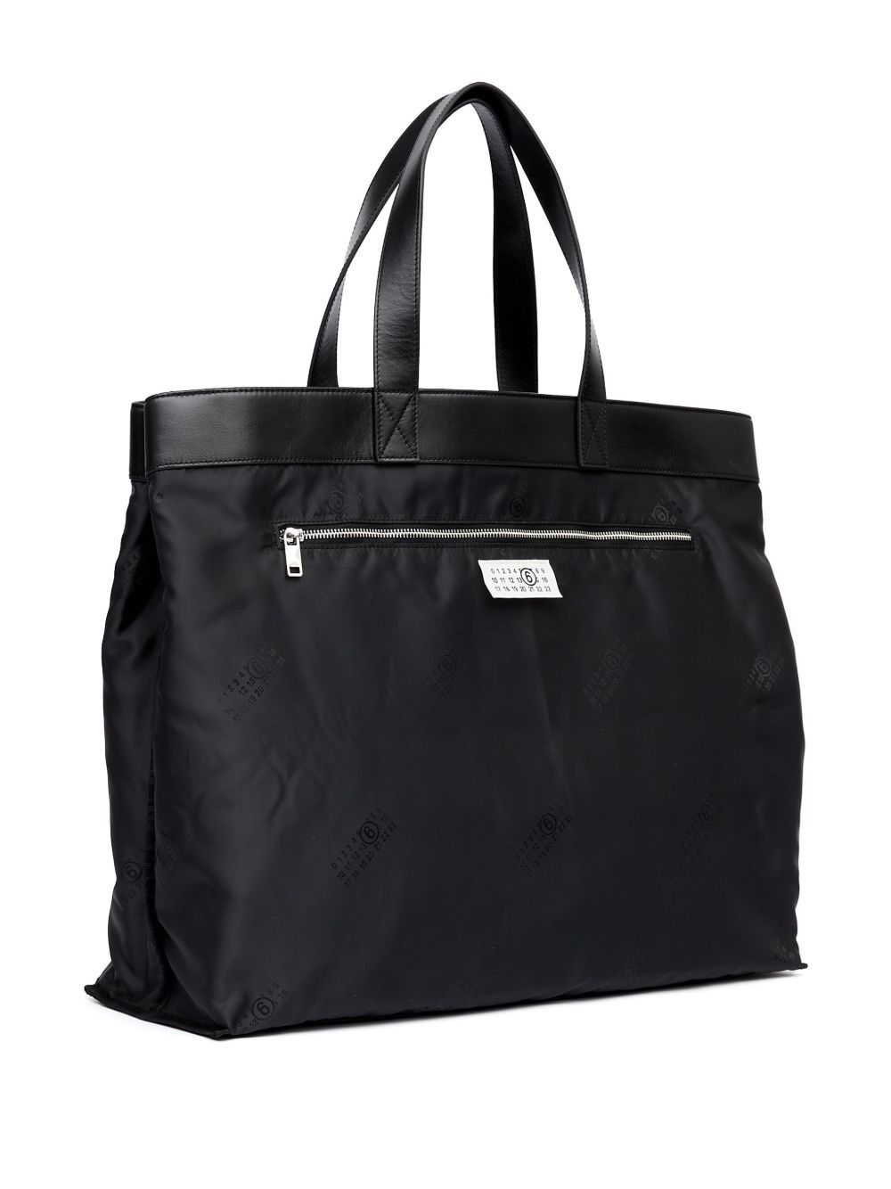 logo-printed tote bag - 5