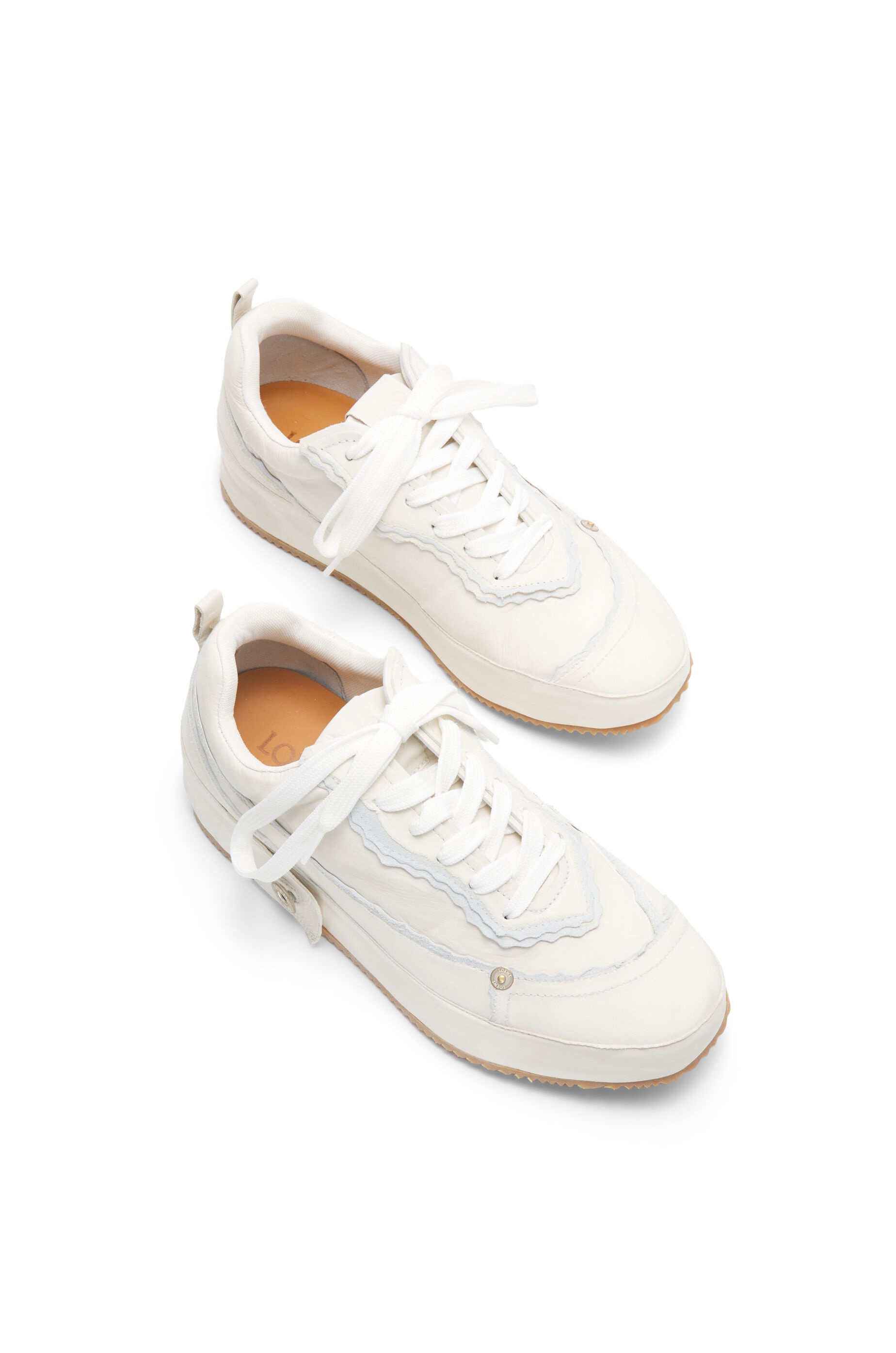 Deconstructed sneaker in calfskin - 3