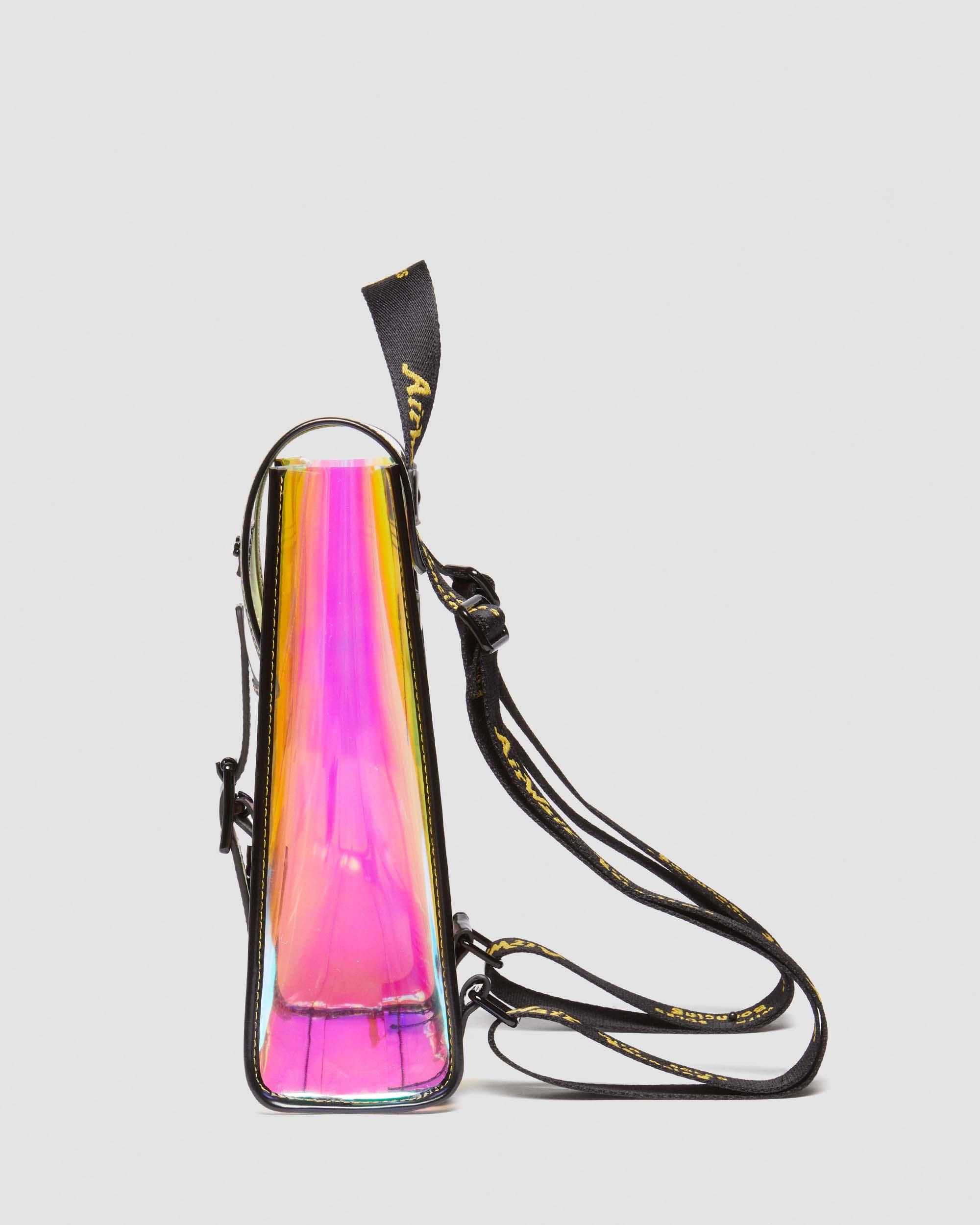 Iridescent Transparent Mini Backpack - 5