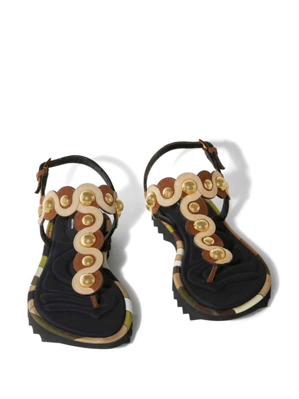 Onde leather sandals - 5