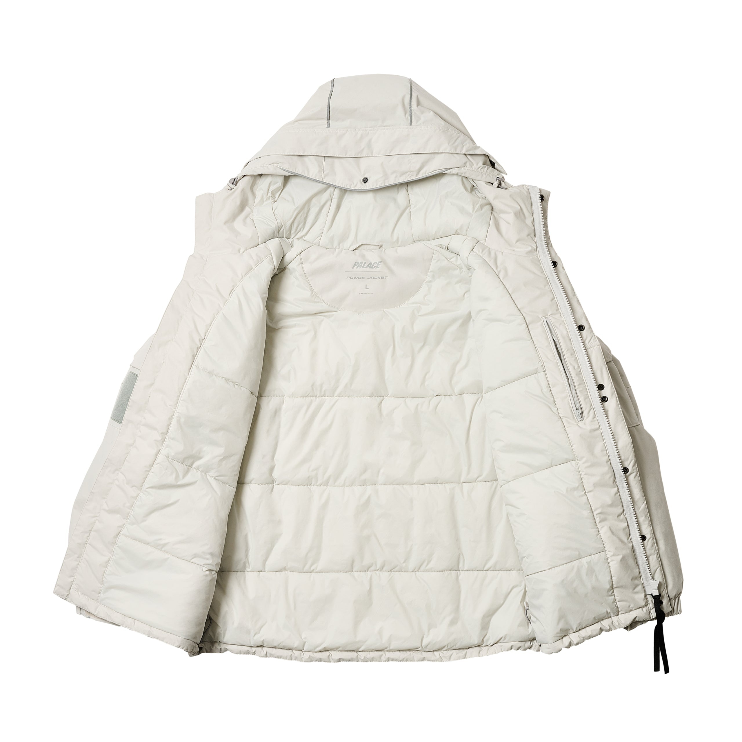 送料無料商品 |  公式 オンライン HOODED PCWCS PALACE JACKET REVERSIBLE | palace | GREY ICE ジャケット・アウター
