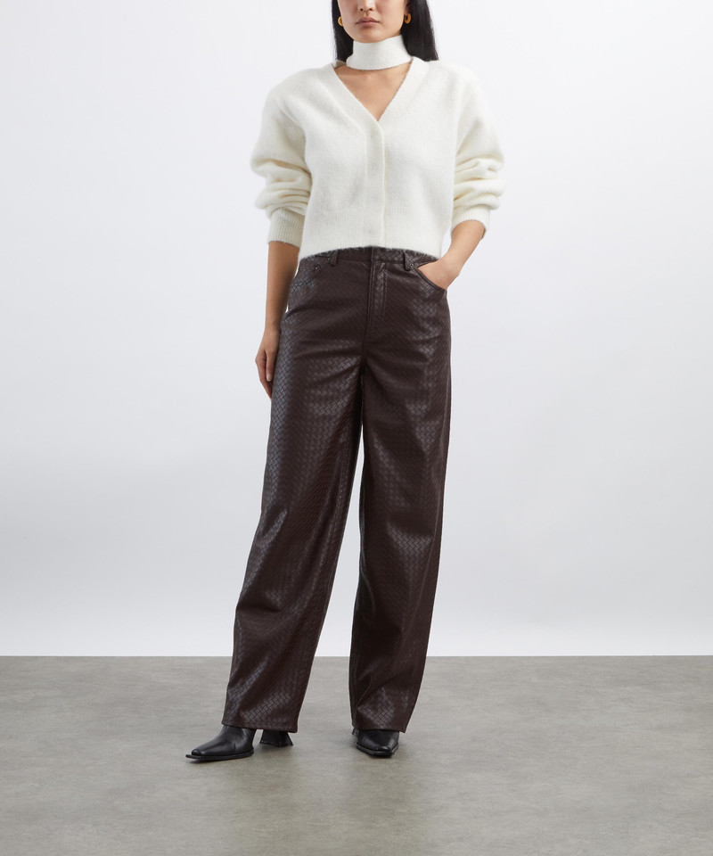 Wide Leg 5 Pocket Trousers 2