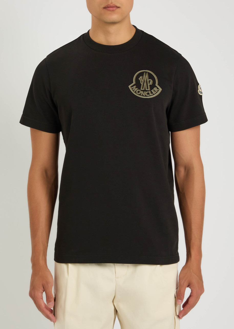 Moncler Logo Cotton T-shirt - 2