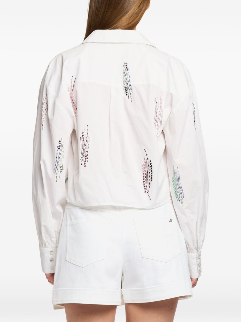 Marianna Paillette Whirl tied shirt 4