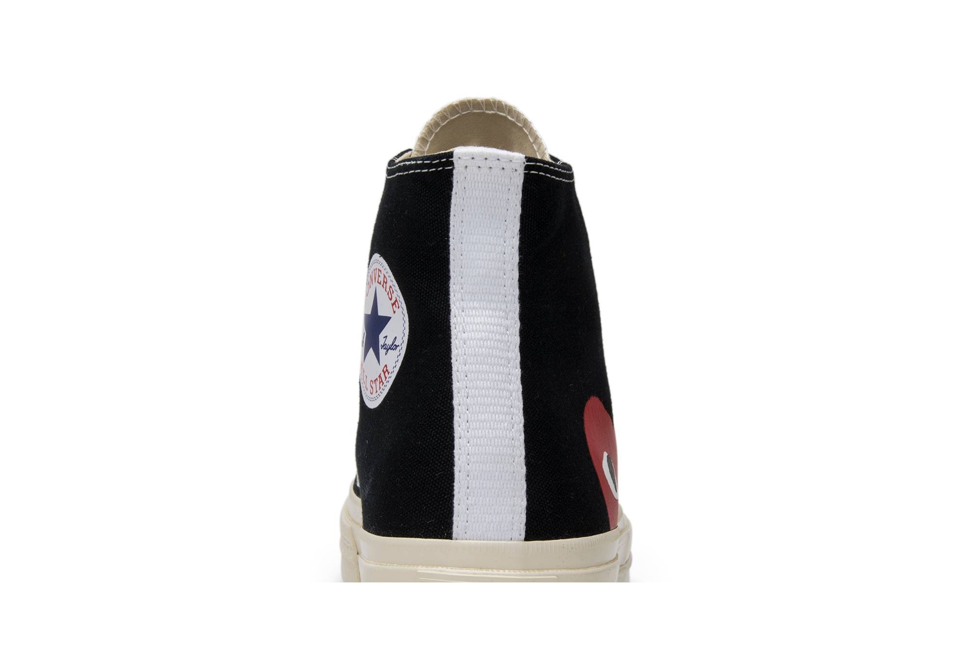 Comme des Garçons x Chuck Taylor All Star Hi 'Play' - 7
