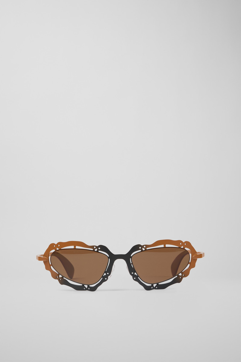 CAMPERLAB Black-terracotta NOPEA Metal Sunglasses outlook