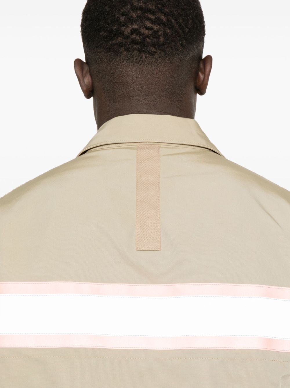reflective-detail jacket - 5