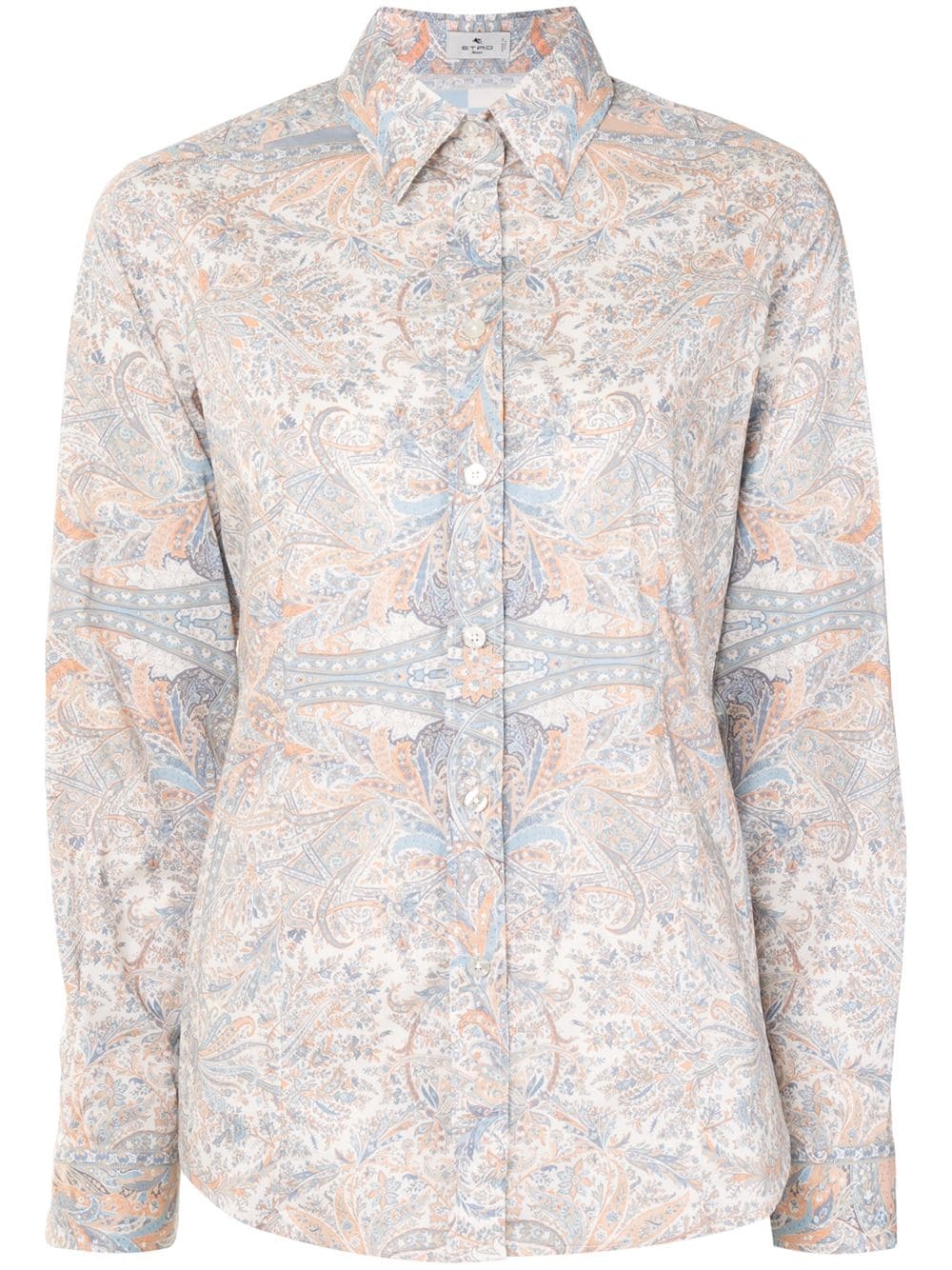 paisley-print shirt - 1