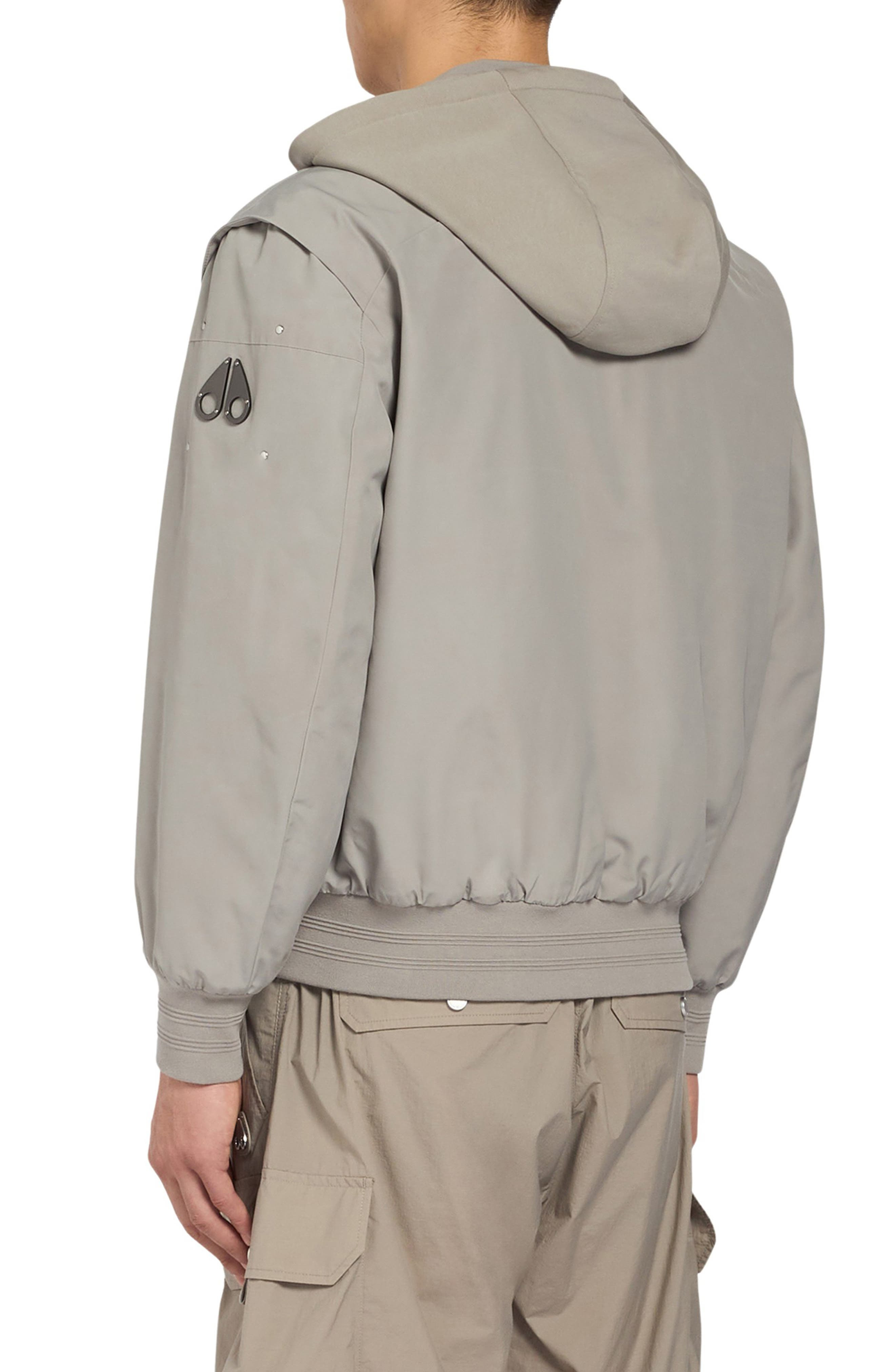 Moose Knuckles Drummond Water Repellent Bomber Jacket in Dusk at Nordstrom - 2