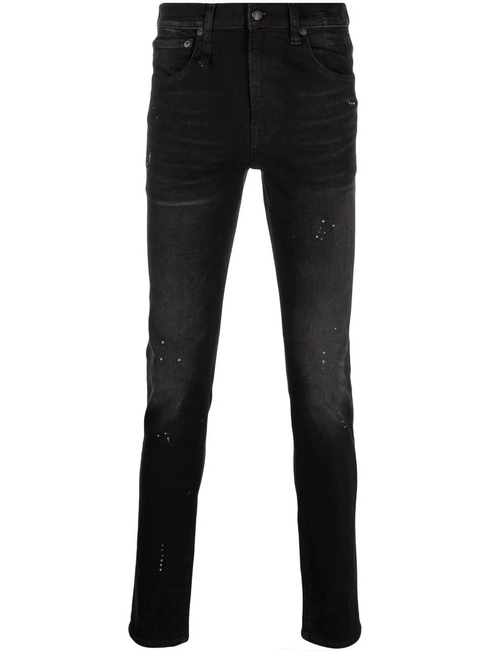 dark-wash slim-fit jeans - 1