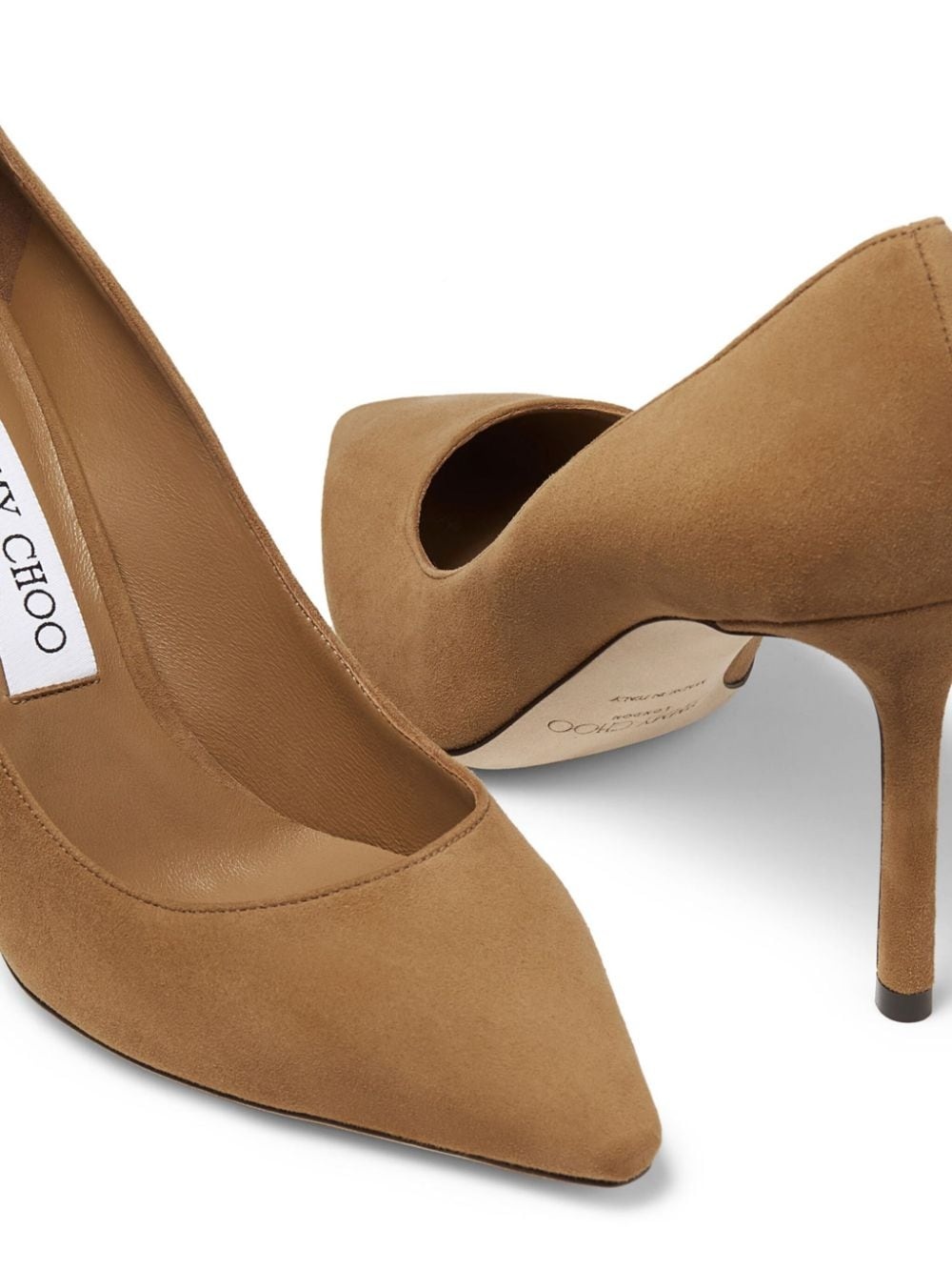 Romy 85mm suede pumps - 5