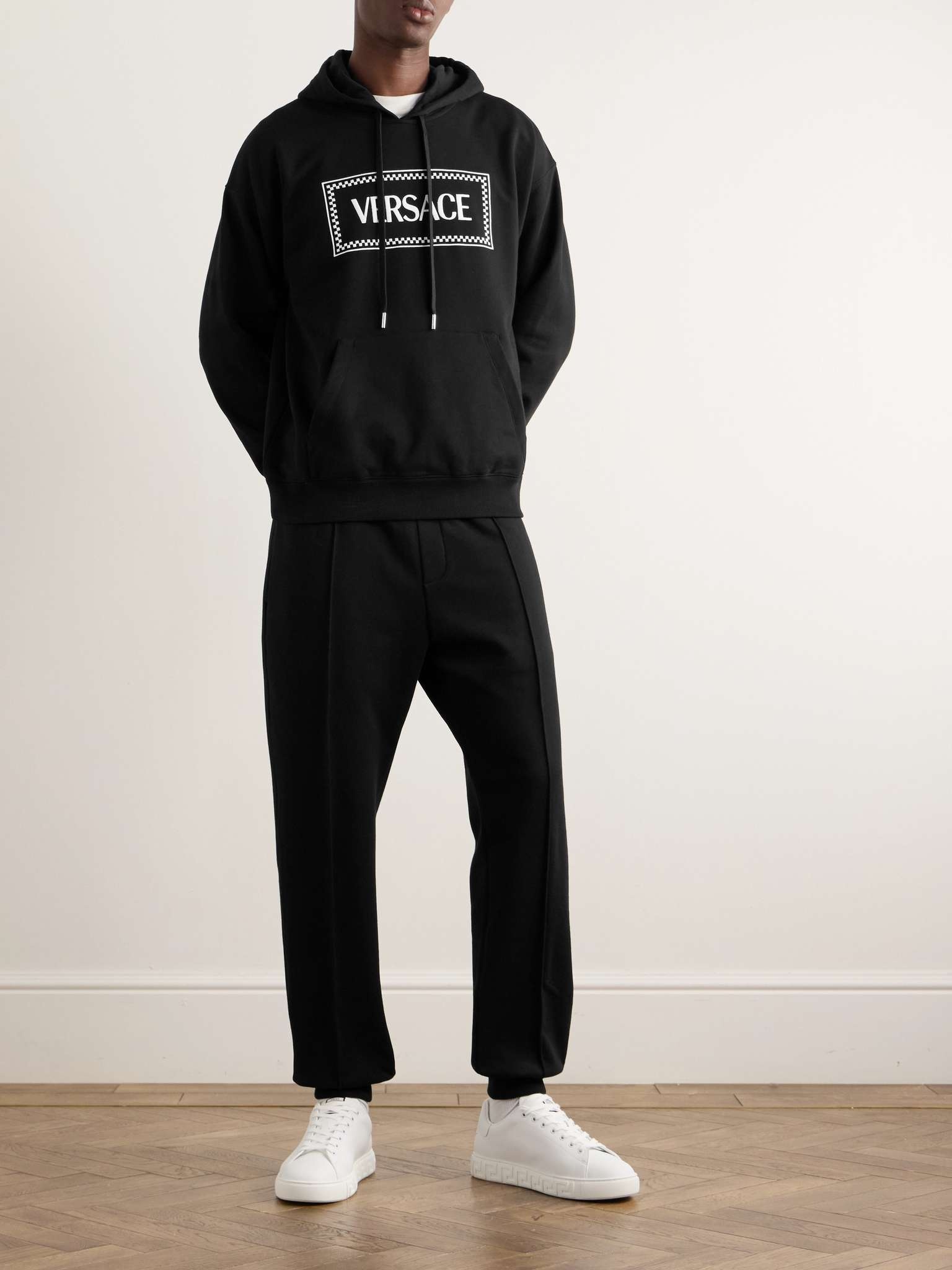 Logo-Embroidered Cotton-Jersey Sweatpants - 2