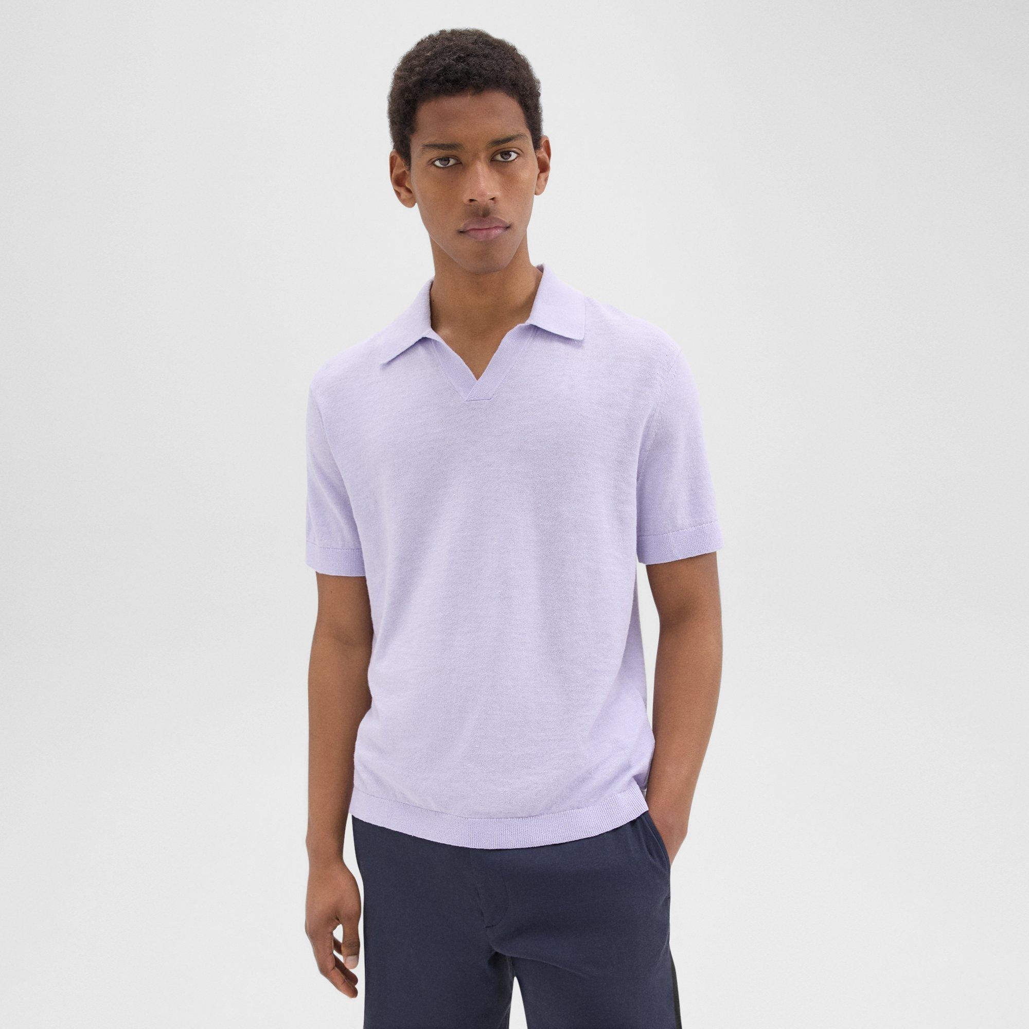 Brenan Polo Shirt in Cotton-Linen - 3