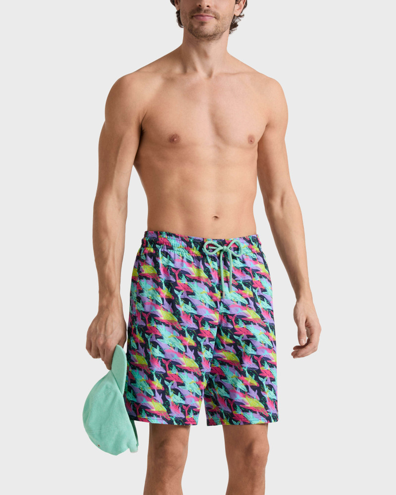Vilebrequin MEN LONG STRETCH SWIM TRUNKS WHALES OFFSET outlook