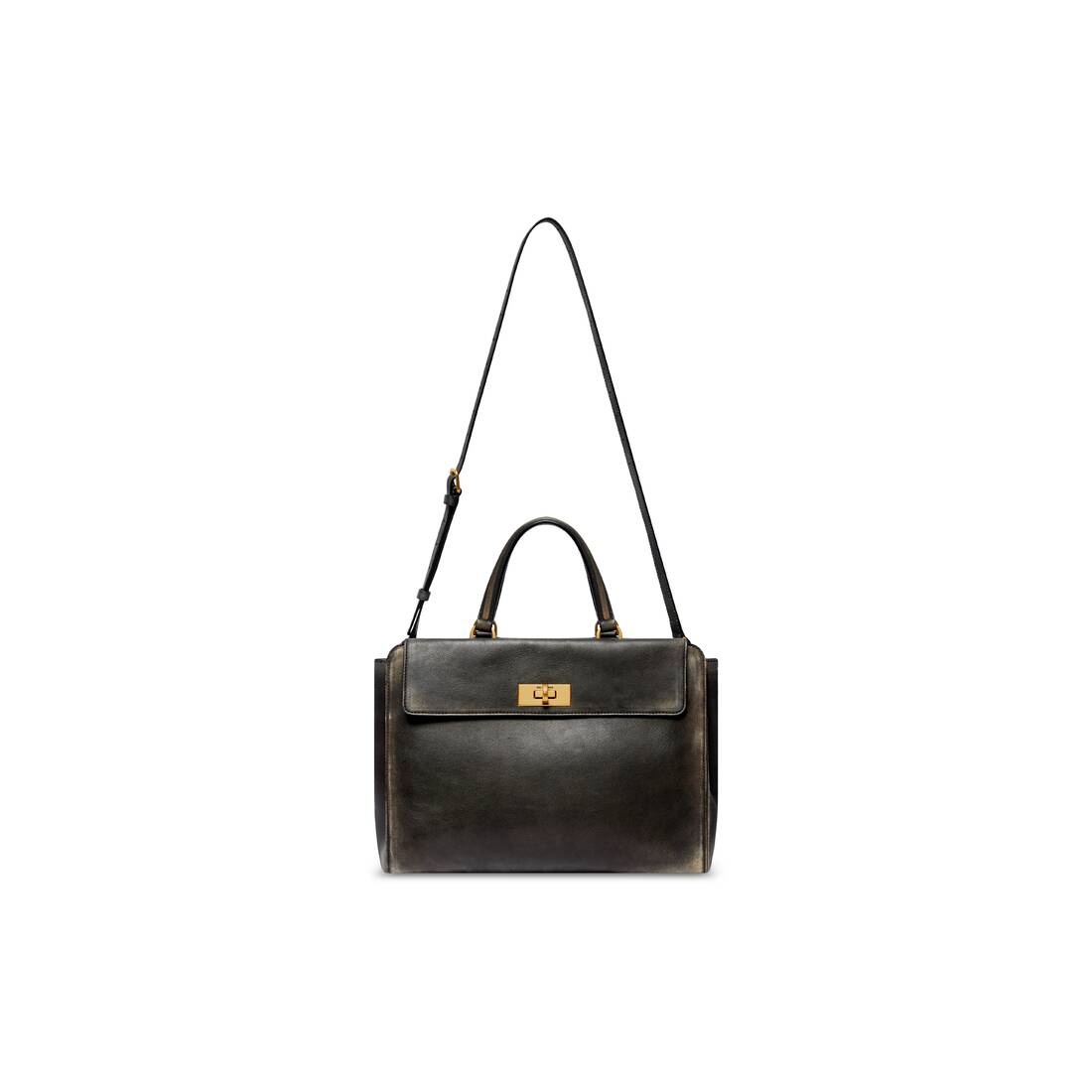 BALENCIAGA Women's Money Medium Tote Bag Used Effect in