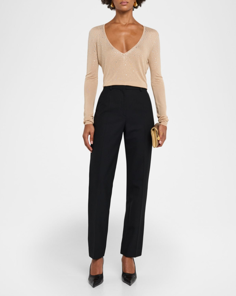 GENERATION LOVE Mirasol Crystal Splash V-Neck Sweater outlook
