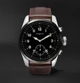 Summit 2 42mm Stainless Steel and Leather Smart Watch, Ref. No. 119439 - 10