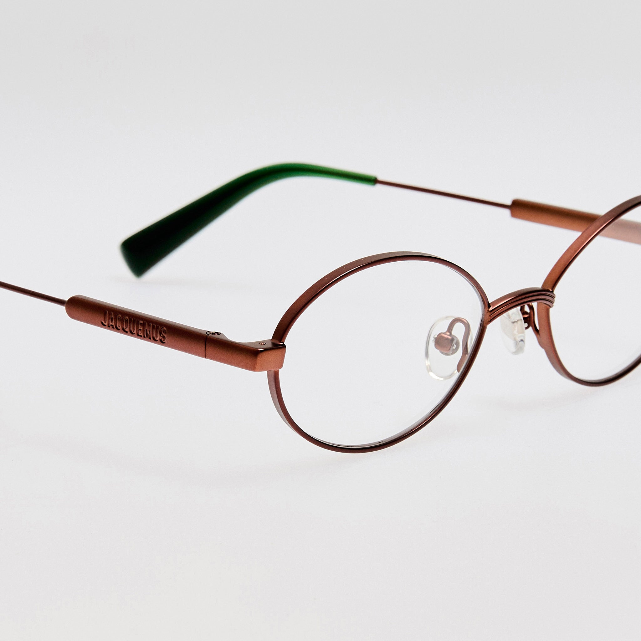 Meunier Optical in Metallic Brown - 4