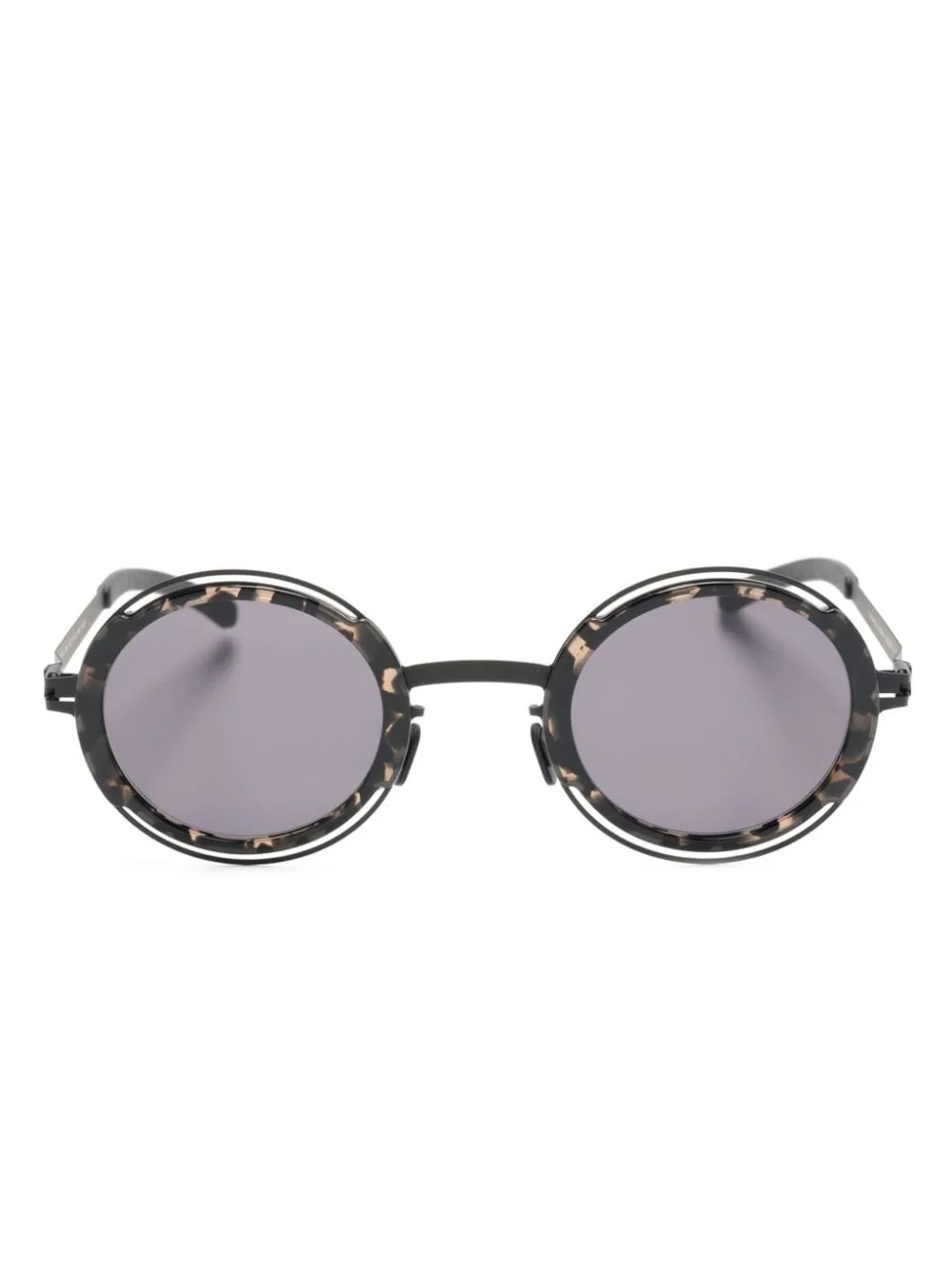 Pearl round-frame sunglasses - 1