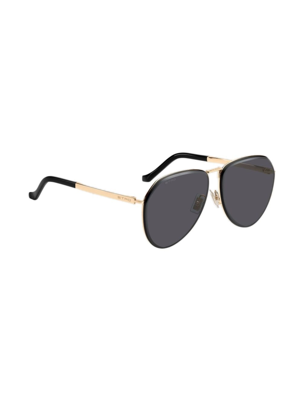 Luxury pilot-frame sunglasses - 3