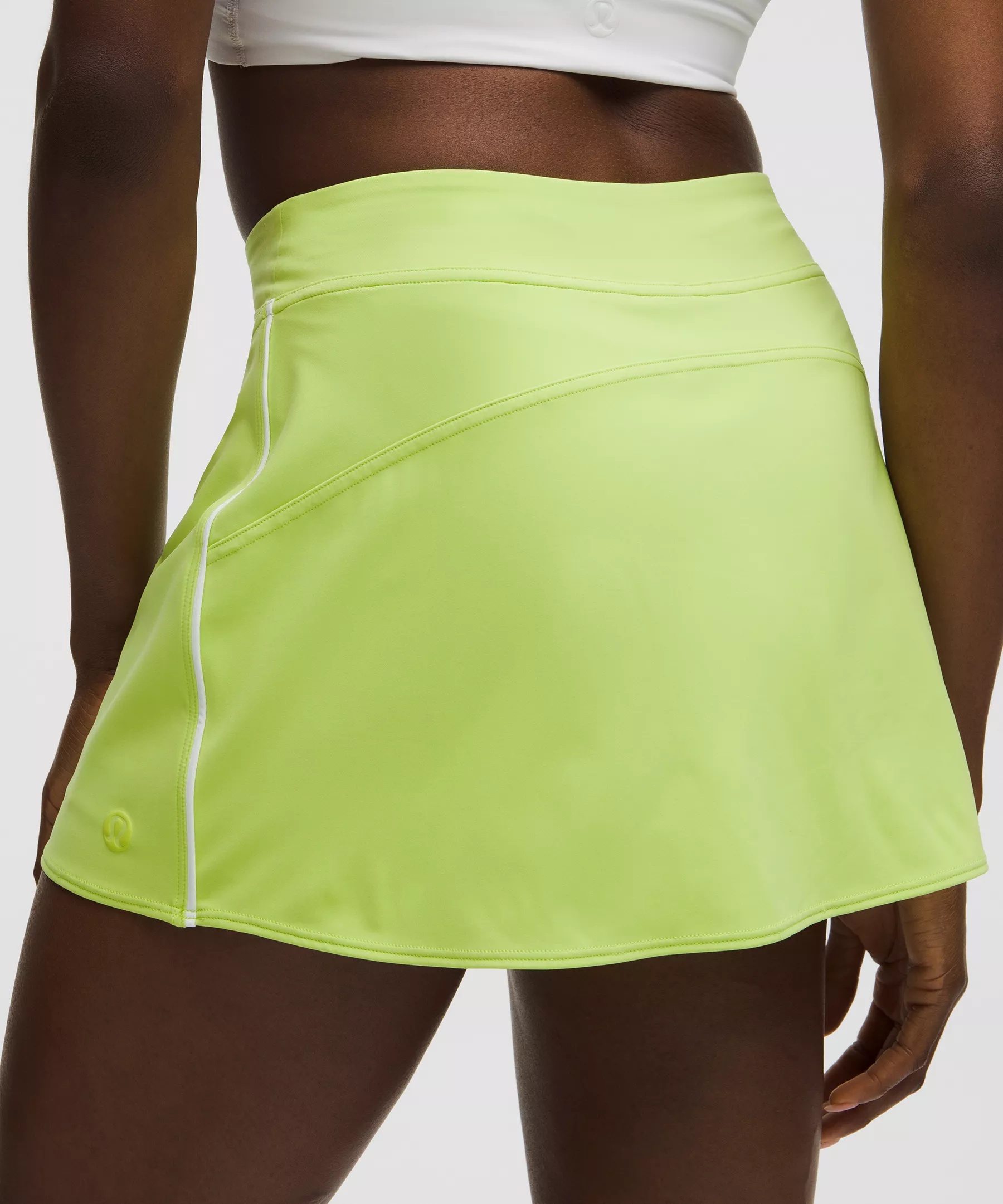 High-Rise Lined Mini Skirt - 6