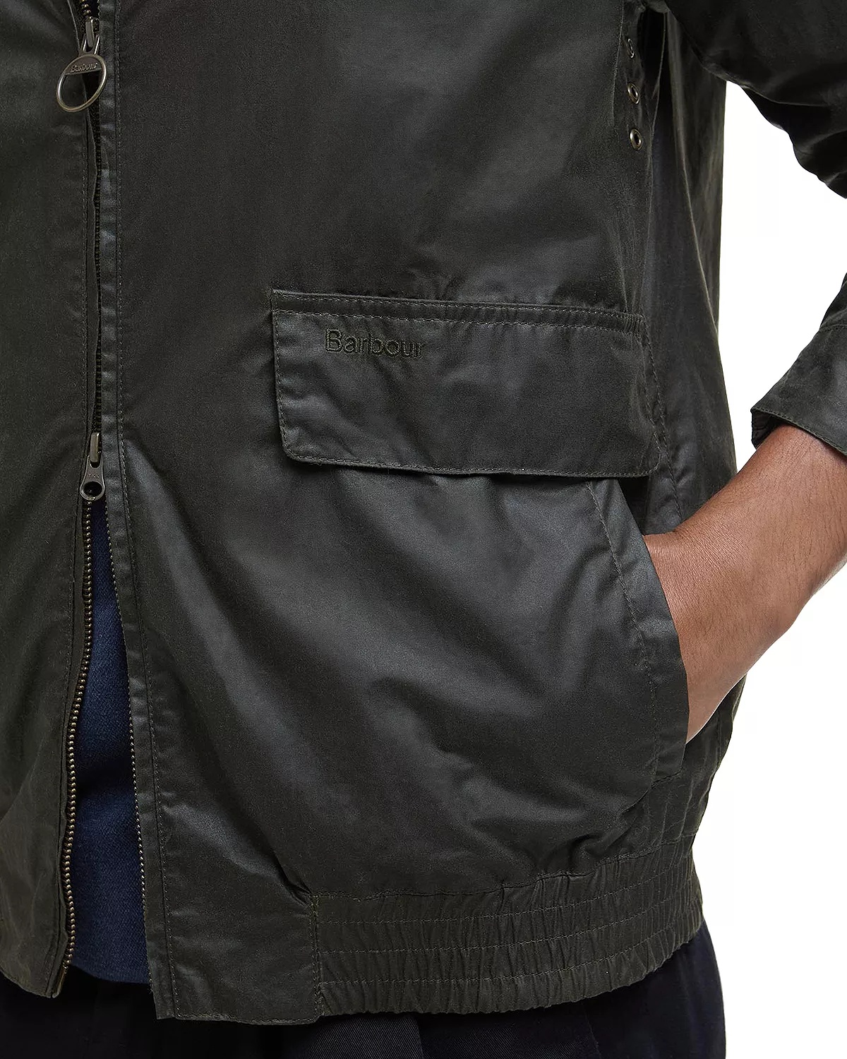 Newbury Regular Fit Waxed Jacket - 6