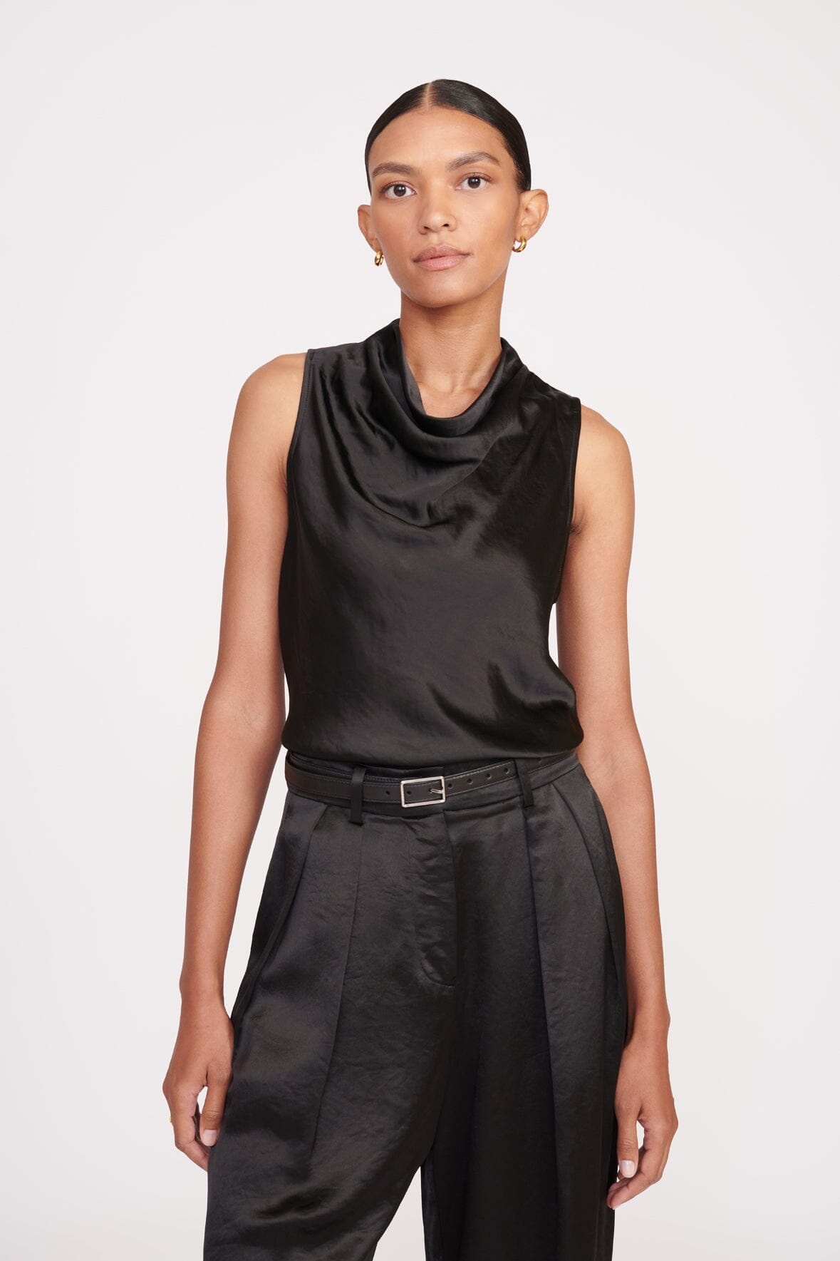 STAUD CLASSIC WIDE BELT BLACK - 2