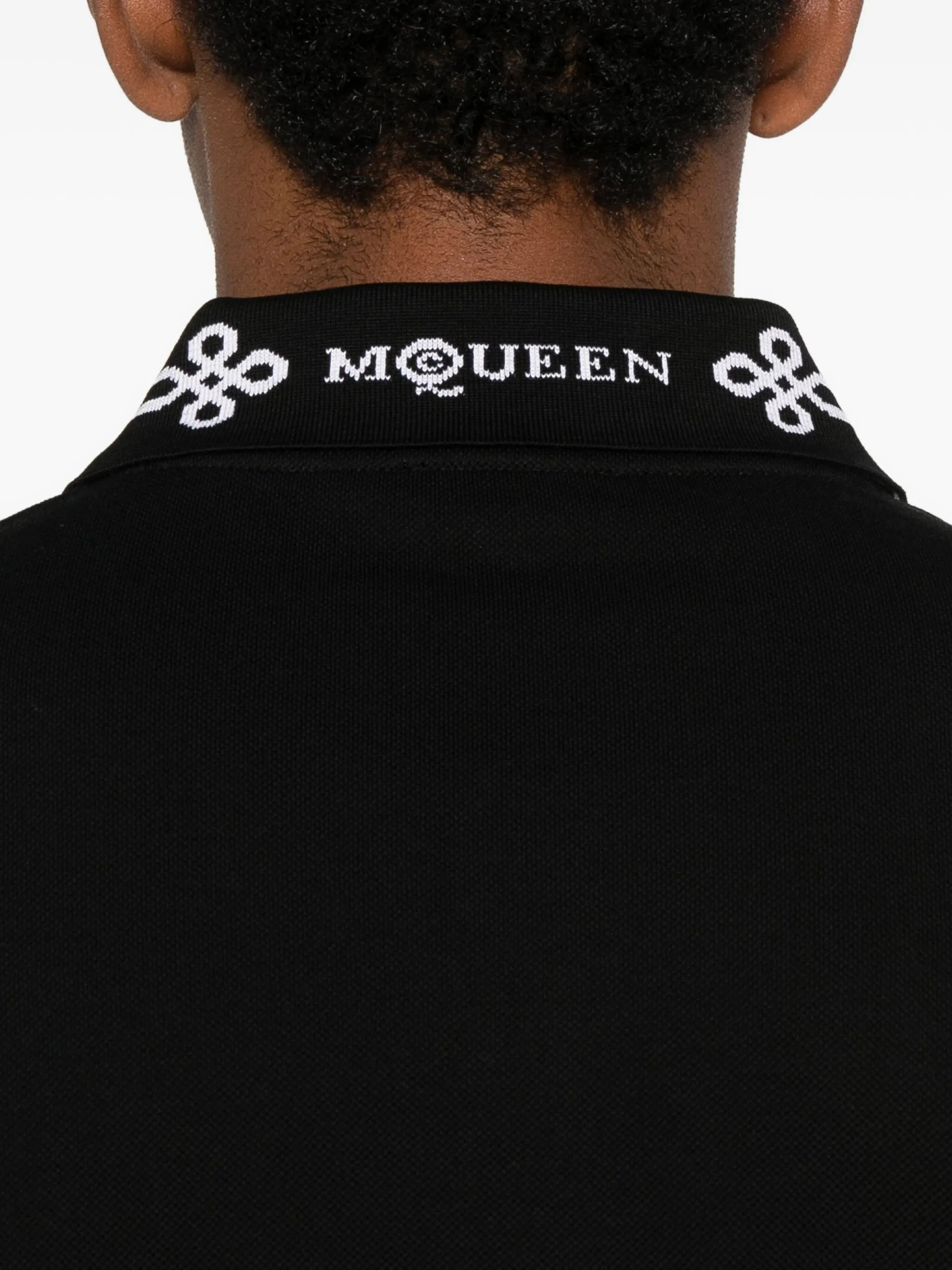 Alexander Mcqueen Stripe-detail Polo Shirt - 2