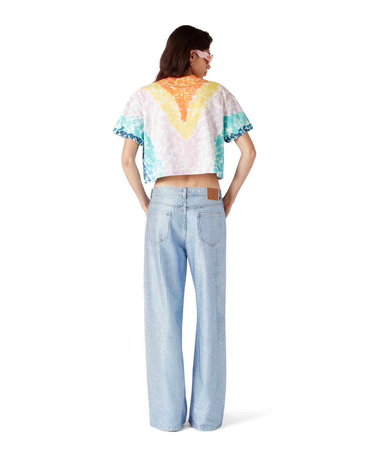 Surf Trip Tie Dye T-Shirt | Casablanca Paris - 3