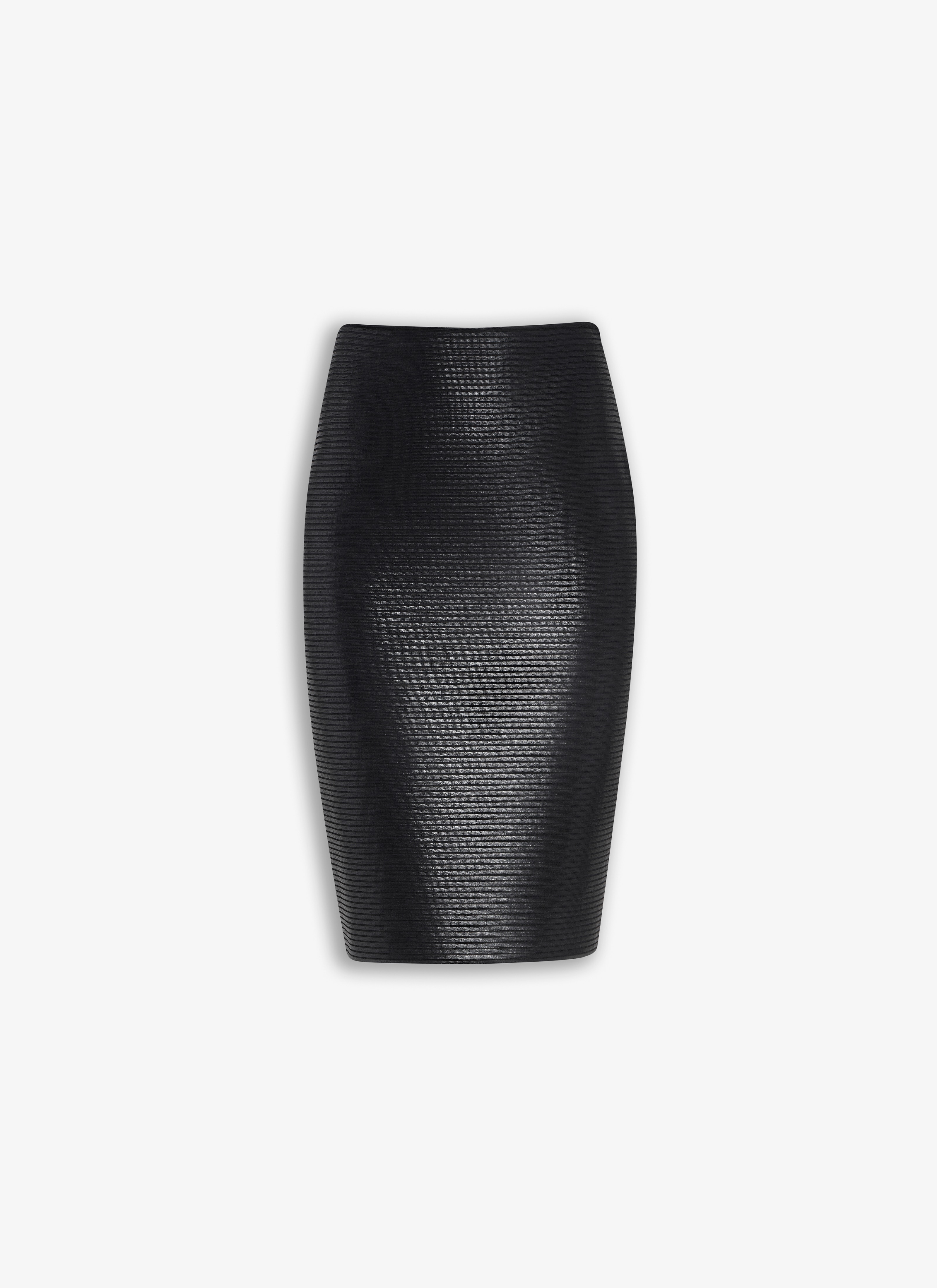 COATED PENCIL SKIRT - 1