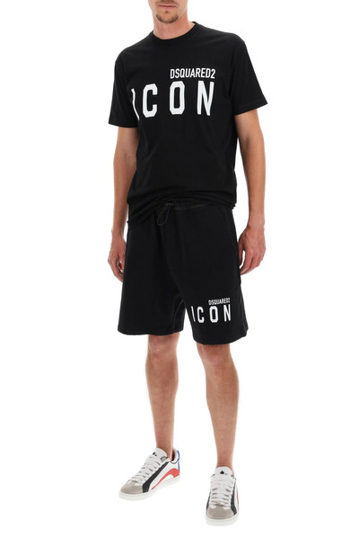 DSQUARED2 JERSEY SHORTS WITH LOGO outlook