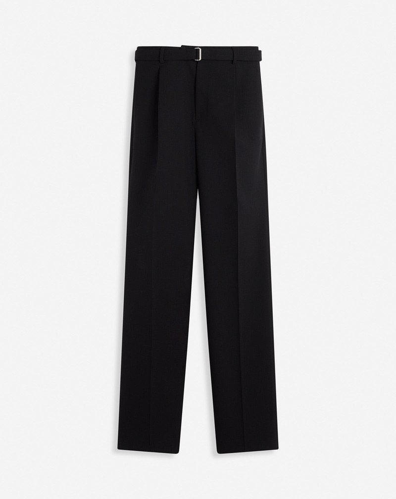 STRAIGHT FIT WOOL PANTS 1