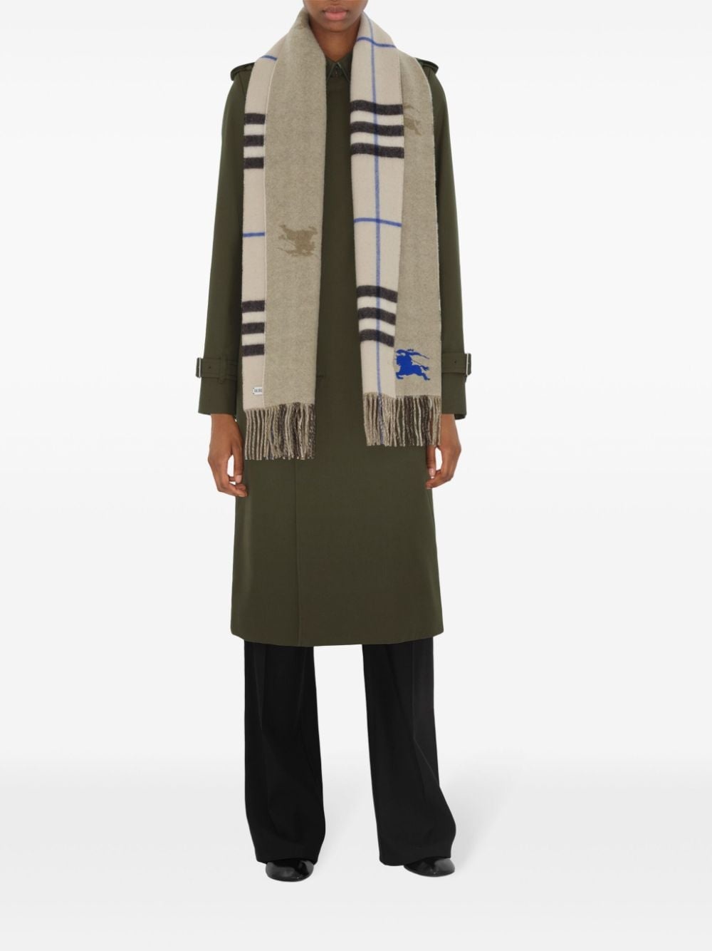 Vintage Check scarf - 3