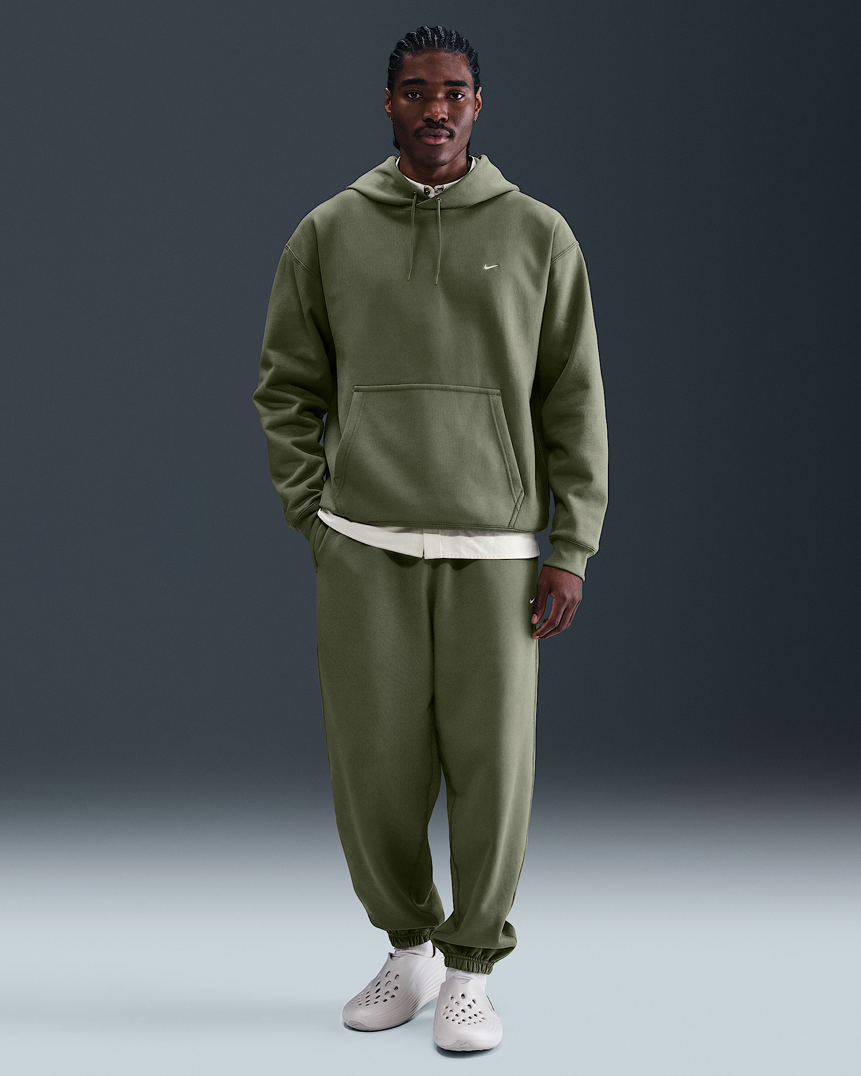 Nike Solo Swoosh Men's Pullover Hoodie - 4