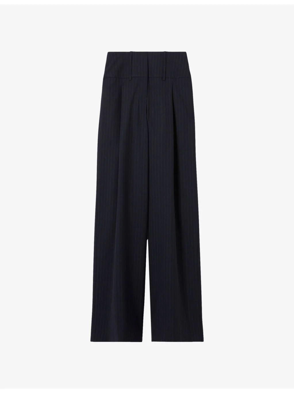 Straight-Leg Knitted Wool-Blend Trousers - 1